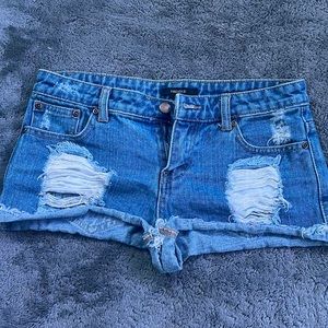 jean shorts